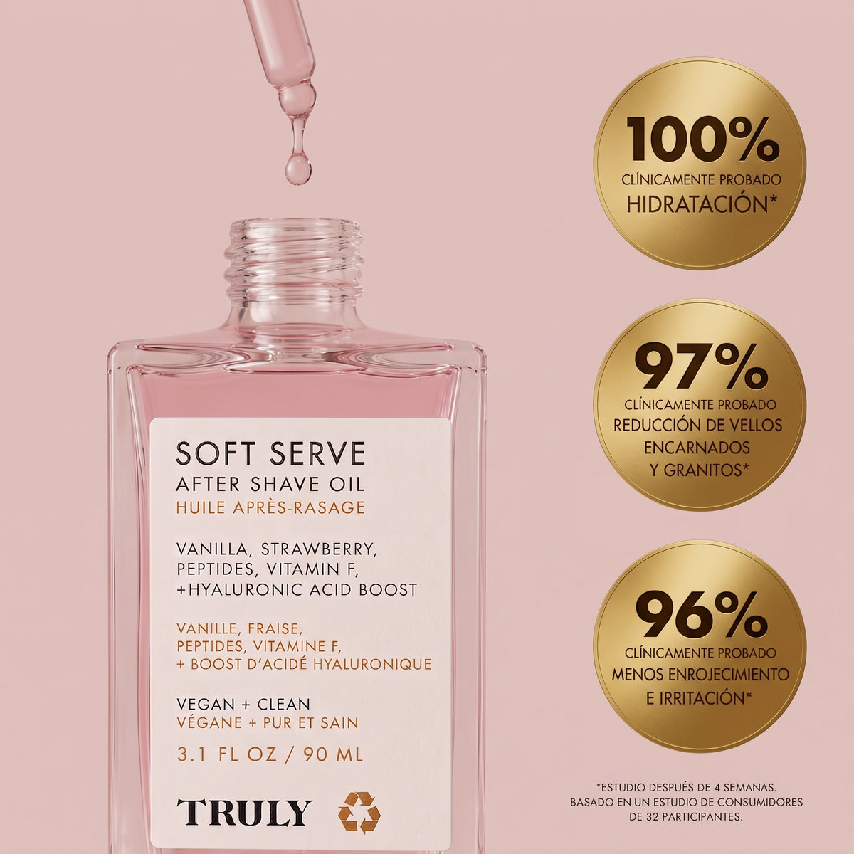 Truly™ | Aceite para una piel de terciopelo